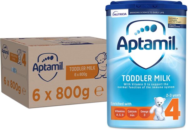 Aptamil 4 Toddler Baby Milk Powder Formula.
